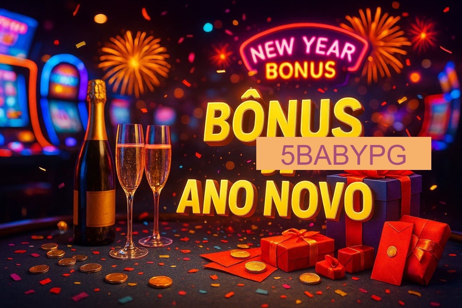 Promoções de Ano Novo no 5BABYPG